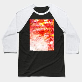 Colorful Abstract Oil Painting Artist Novelty Gift Baseball T-Shirt